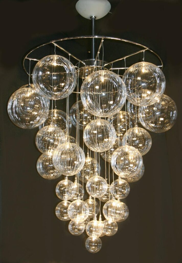 Decorative Chandelier Installation